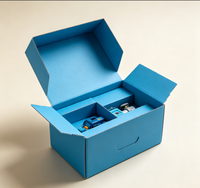 Panneau composite à noyau bleu, découpe à la presse à découper pour emballage de jouets, haute résistance interne, composite solide