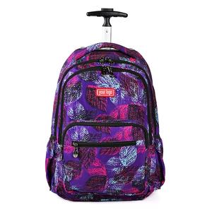 <span class=keywords><strong>Mochila</strong></span> con <span class=keywords><strong>ruedas</strong></span> con estampado personalizado, <span class=keywords><strong>mochila</strong></span> con múltiples bolsillos para estudiantes, <span class=keywords><strong>mochila</strong></span> con carrito personalizada para niñas, <span class=keywords><strong>mochila</strong></span> escolar de viaje - Product Image 1
