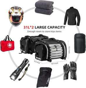 Meilleures ventes : Sacs de <span class=keywords><strong>selle</strong></span> imperméables de grande taille pour vélo, sac de cadre de moto, sac de <span class=keywords><strong>course</strong></span> cycliste - Product Image 3