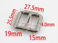 Boucles à ardillon en zinc Qiannuo pour sangles de 3/4 po et 1 pouce, anneaux de 20 mm et 25 mm, assortiment multi-usages, écologiques, pour sacs étanches – Vente en gros