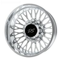 Jantes OEM 22 24 26 28 pouces forgées, couleur chrome noir poli, jantes profondes tout-terrain pour Ford/GTR Toyota Dodge H2