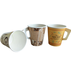 Gobelet en papier personnalisé unique avec logo imprimé sur mesure 8 oz 12 oz pour boissons chaudes café petit gobelet - Product Image 1