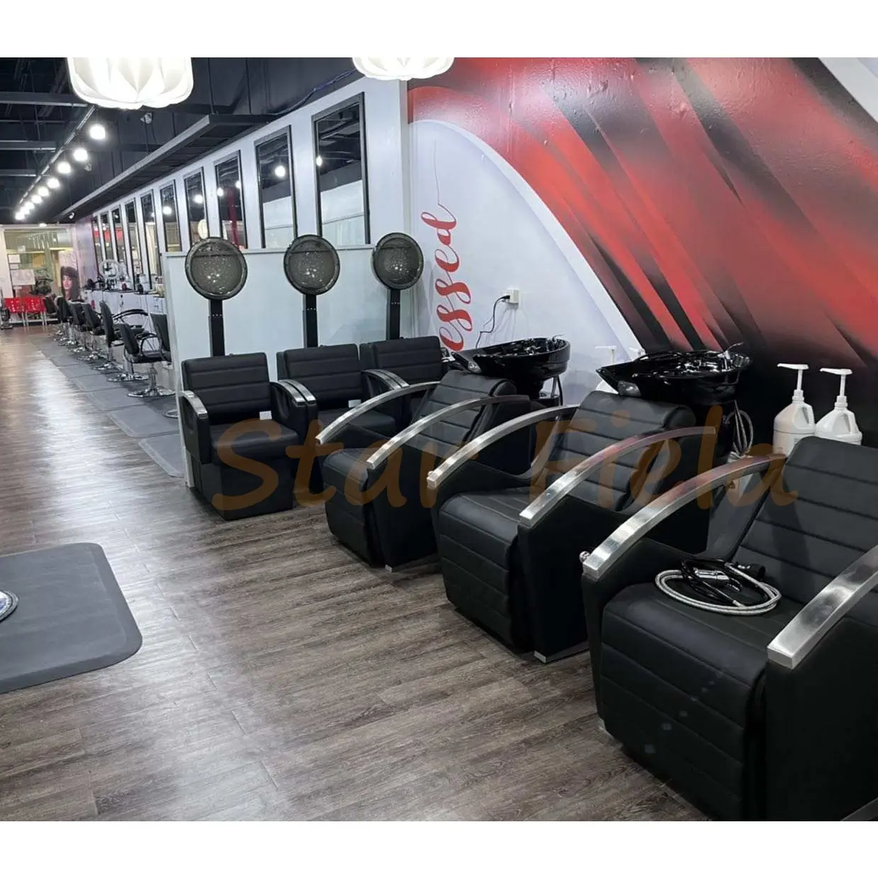 Großhandel Qualität Barbershop Beauty Center Friseursalon Möbel und Ausrüstung Friseur Styling Salon Haartrockner Stuhl