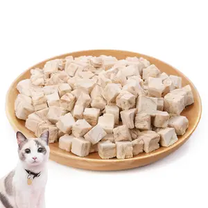 High Quality Raw Meats Perfect For Training And Snacking Freeze Dried Cod Grain-Free Cat Treats