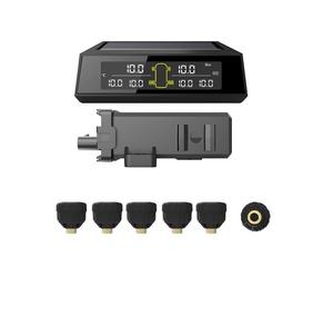 Populaire sans fil solaire TPMS moniteur de température des pneus système de surveillance de la pression des pneus de voiture 6 roues Auto camion Mini <span class=keywords><strong>Bus</strong></span> - Product Image 1