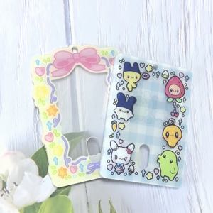 מחזיק כרטיסי תמונה אקרילי דו-צדדי בעיצוב אישי לאחסון כרטיסי תמונה לקישוט - Product Image 5