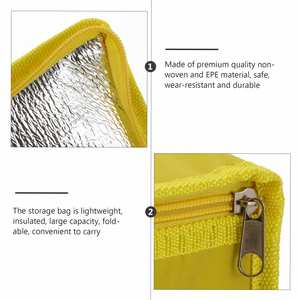 Sac isotherme pour aliments en tissu non tissé en gros, sac isotherme écologique pour boissons, sac de livraison isotherme pour la restauration - Product Image 5