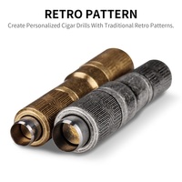 CIGARLOONG haute qualité poinçon à cigare Double lame cigare perceuse trou ouvert Cutter pour cigare accessoires outil
