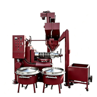 Presse à huile à faible teneur en résidus (600-700 kg/h) pour huile de sésame comestible, huile de noix de coco et huile de graines de tournesol, adaptée aux moulin à huile