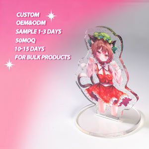 Support de <span class=keywords><strong>manga</strong></span> en acrylique personnalisé HanXin OEM 3-10 mm |   Support publicitaire en acrylique à impression numérique UV multicouche, prix usine - Product Image 1