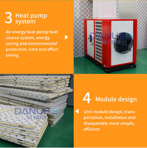 เครื่องอบแห้งแบบสายพานตาข่าย DANUBE 1000W 380V อุปกรณ์อบแห้งไฟฟ้าอัตโนมัติสำหรับการแปรรูปอาหาร - Product Image 4
