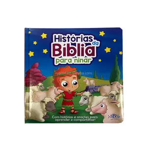 Hardcover Bible Belles Christian Children's Book Bible Story Book Board Book for Boys and Girls