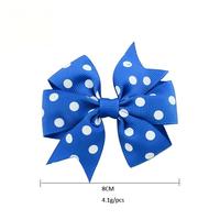Nouvelles pinces à cheveux personnalisées pour enfants avec nœuds en ruban, épingles à cheveux pour filles, accessoires pour cheveux vintage en forme de nœud bonbon, vente en gros