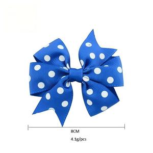Nouvelles pinces à <span class=keywords><strong>cheveux</strong></span> personnalisées pour enfants avec nœuds en ruban, épingles à <span class=keywords><strong>cheveux</strong></span> pour filles, accessoires pour <span class=keywords><strong>cheveux</strong></span> vintage en forme de nœud bonbon, vente en gros - Product Image 3