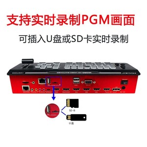 ตัวสลับสัญญาณ Zhongdiwei Hds7305 แบบ 5 ช่องทาง HDMI สำหรับกล้องหลายตัว รองรับการสตรีมสด บันทึกภาพ และสลับสัญญาณ - Product Image 2