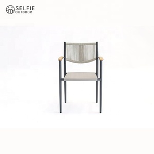 Meubles de jardin modernes en corde, tables et chaises pour une utilisation en extérieur dans les parcs et les écoles - Product Image 2