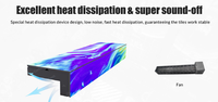 Écran numérique TOPLED en promotion pour escaliers et sols intérieurs P3.125 avec armoire 600mm*600mm, affichage numérique LED RGB pour scène