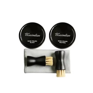 Cuidado de zapatos de cuero de viaje de lujo Kist Shine Kit de cepillo de limpieza de zapatos Kit de pulido - Product Image 5