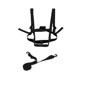 สายรัดนิรภัยสำหรับฝึกสกี ปรับความยาวได้ สายรัดไนลอน หัวเข็มขัดแบบเชื่อมต่อเร็ว ห่วงรูปตัว D อุปกรณ์ป้องกันการตก - Product Image 3