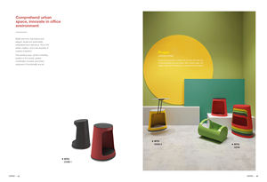 Venta al por mayor de taburetes de plástico para <span class=keywords><strong>restaurante</strong></span>, taburetes de desayuno coloridos para el hogar, sillas de plástico para ocio al aire libre en la playa - Product Image 5