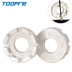 Outils de réparation pour vélos de montagne/vélos de route, clés à fil à 8 fentes, outils de réparation et de redressage de jantes de roues, clés à rayons de vélo - Product Image 1