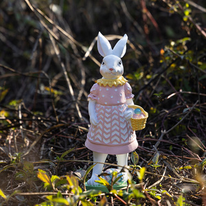 <strong>Top</strong> Sale <strong>Easter</strong> Items Handmade Resin Egg Bunny Crafts Ornaments for Home Living Room Tabletop Decoration - Product Image 4