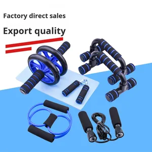 Oem tập thể dục bảy mảnh EVA thân thiện với môi sức mạnh Đào tạo nhà nhỏ thiết bị phòng tập thể dục nhảy dây kẹp đẩy lên bụng bánh xe - Product Image 2