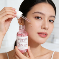 15% Niacinamide Glow sérum pour le visage B5 soins d'hydratation rétrécissement des pores pour un teint de peau irrégulier soins de la peau coréens personnalisés quotidiens usage domestique
