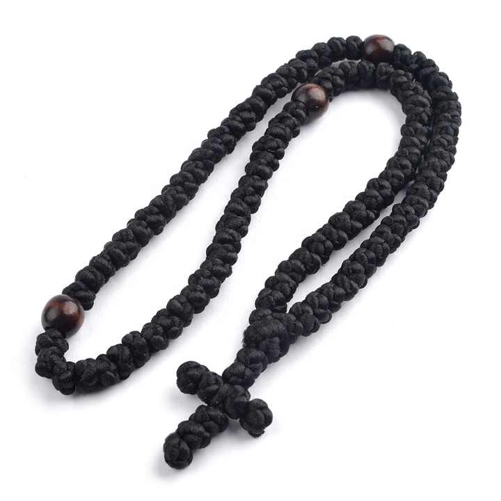 Handmade Blessed 100 Knots Orthodox Rosary Necklace