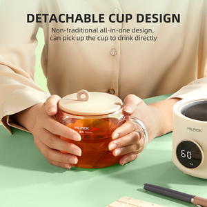 Hervidor de Agua Multifuncional de Alta Calidad para Leche de Bebé, Termostato, Olla Eléctrica Automática, <span class=keywords><strong>Cafetera</strong></span> y Tetera Eléctrica de Mesa - Product Image 4