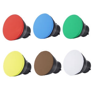 Diffuseur de lumière douce en tissu <span class=keywords><strong>7</strong></span>" (180 mm) 6 couleurs pour réflecteur standard Bowens, grille nid d'abeille - Product Image 3