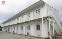 Fabricant à bas prix Maison conteneur portable en acier de 20 pieds Design pack plat Prix de gros Vente de maisons conteneur au Guyana