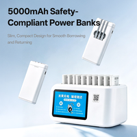 Module 4G de haute qualité pour station de partage de batteries externes à 6 ou 8 emplacements, avec protection contre la poussière et les éclaboussures d'eau, pour la location de batteries externes