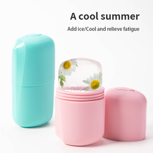 Rouleau de glace en silicone, moule à glace facial réutilisable pour le soin de la peau du visage et des yeux, pour congélateur - Product Image 2