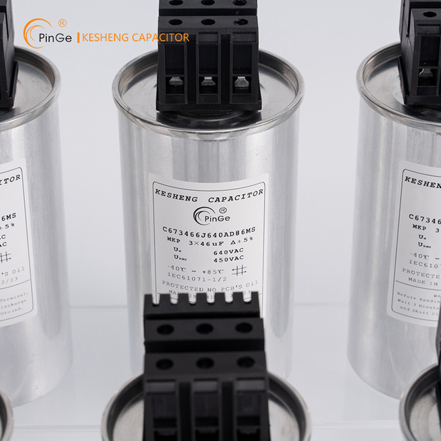 Ks Pinge Manufacturer Wholesale Power Factor Correction Three-Phase Capacitor 25KAR 3*68.5UF 690V