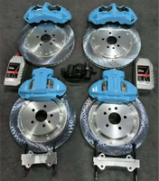 Kit Kaliper Rem EPB 6 Piston Depan 4 Piston Belakang Berbahan Aluminium Berkualitas Tinggi untuk Peningkatan Performa Tesla Model S/X Plaid