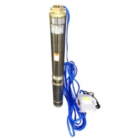 4 ''Tauch bohrloch pumpe Edelstahl-Tiefbrunnen pumpe