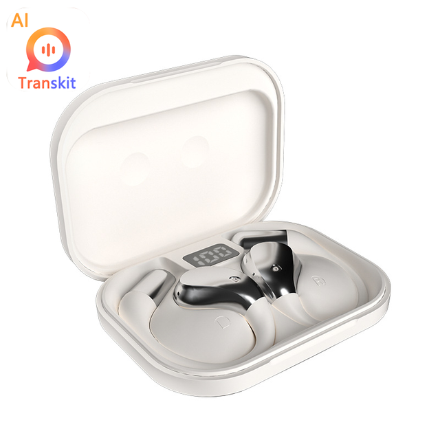 X5S AI Translation Earbuds 156+ Languages Real-time Translator Voice Interpreter Open Ear Sport Earphones for Type-C