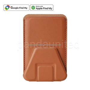 Làm việc với Google Apple tìm chủ thẻ điện thoại gấp của tôi cho ví thẻ tín dụng chống mất giấy phép lái xe logo màu tùy chỉnh - Product Image 3