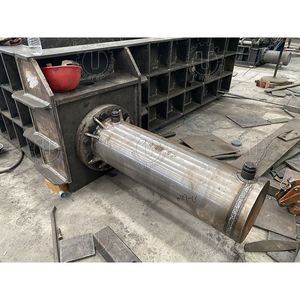 315Ton Fully Automatic Stainless Steel & Aluminum Alloy <b>Hydraulic</b> Horizontal Scrap Metal Baler Machine Gearbox for Recycling - Product Image 3