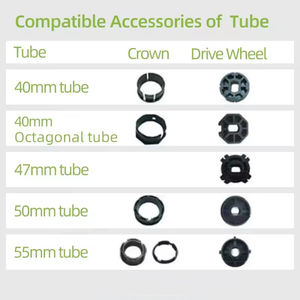 <span class=keywords><strong>Dooya</strong></span> Moteur Tubulaire Dm35r-10/17 Dm35r-6/28 Usine Vente en Gros Oem 35mm Rideau Intelligent - Product Image 5