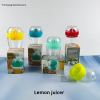Presse-agrumes manuel pour citron, portable, pour usage domestique, emballage en boîte de couleur