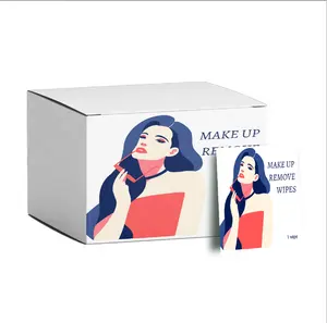 Wholesale Custom Disposable Make Up Wipes Facial Wet Wipes For Makeup Removal