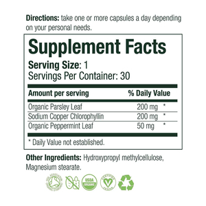 Suplemento Desodorante Corporal, 30 Cápsulas, Control de Olor, Cápsulas Desodorantes Veganas y Orgánicas con - Product Image 5