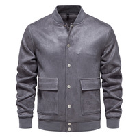 Nouvelle veste décontractée à col pour homme, style baseball, pour le commerce extérieur européen, marque OEM Guangdong
