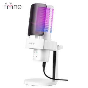 Micrófono de Condensador USB RGB con Cable para PC Gaming <span class=keywords><strong>y</strong></span> Uso de Escritorio, Serie A9 - Product Image 1