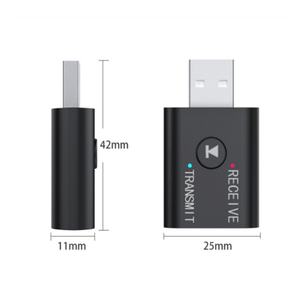 2023 HG Offre Spéciale 2 In1 USB Adaptateur Bluetooth sans fil Récepteur Bluetooth 5.0 et émetteur pour ordinateur - Product Image 2