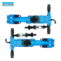 Petit équipement minier, perceuse pneumatique YT28, foreuse portative manuelle pour la construction du charbon, profondeur max. 5m, 30-45mm