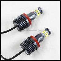 N021 H8 LED Marker 120W Sin Error Ojos de Ángel LED E60 E61 E87 E82 X5 E70 X6 E71 E90 E91 H8 E92 Xenón Blanco para BMW
