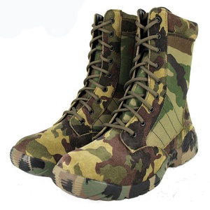 Venta directa de fábrica <span class=keywords><strong>botas</strong></span> de cuero medio asalto bosque camuflaje entrenamiento al aire libre senderismo <span class=keywords><strong>botas</strong></span> de hombre de alta calidad - Product Image 1